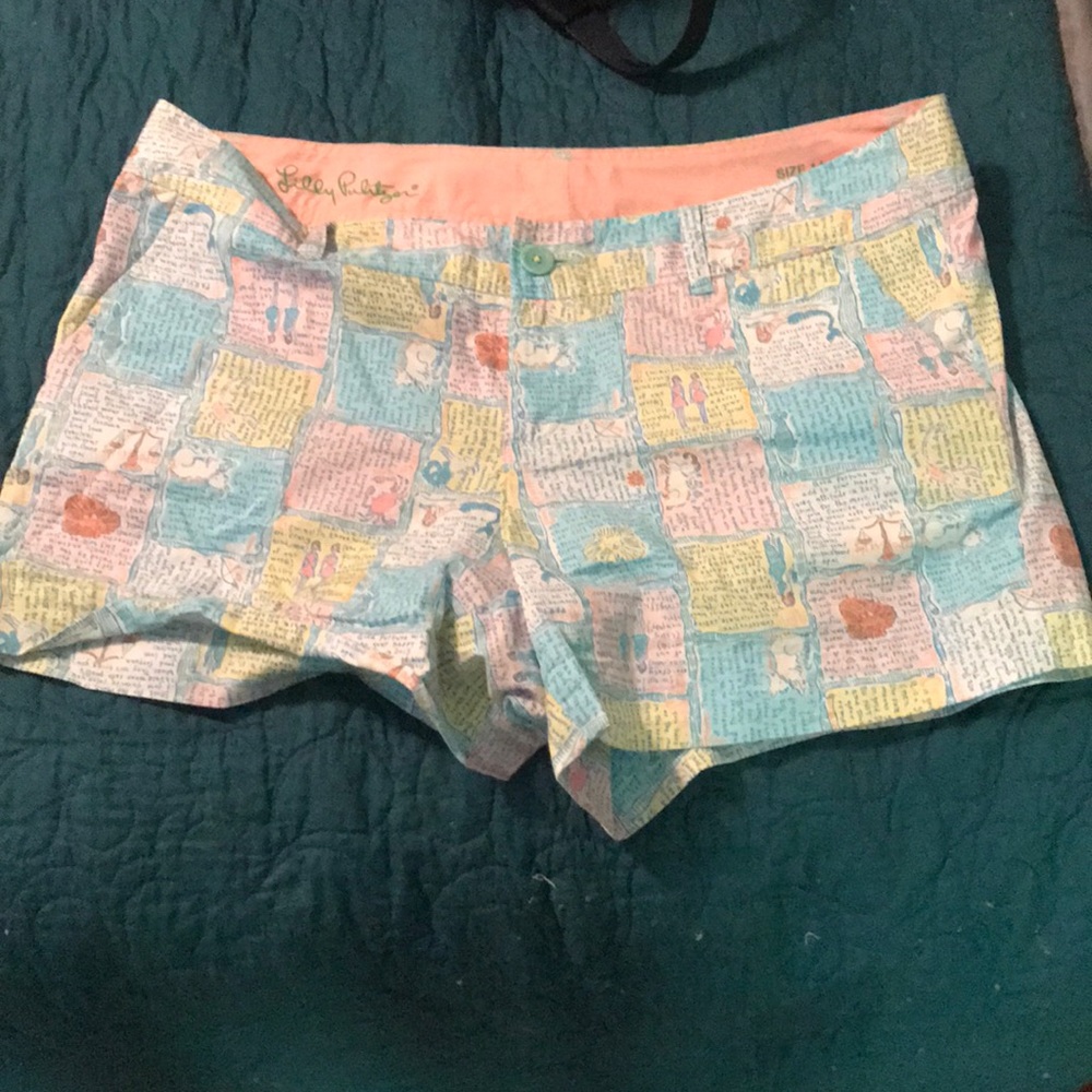 Size 14 Lily Pulitzer Callahan Shorts